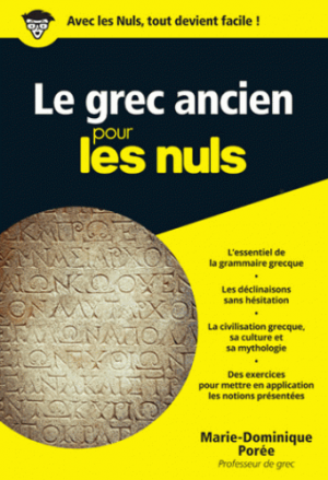 Le Grec Ancien Pour Les Nuls